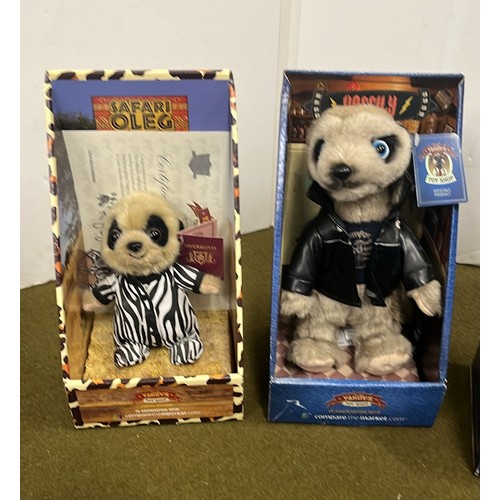 32 - FIVE BOXED MEERKAT