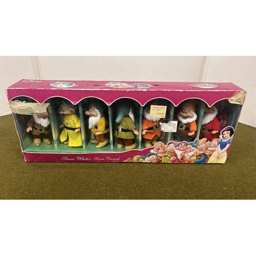 22 - DISNEY SEVEN DWARFS BOXED