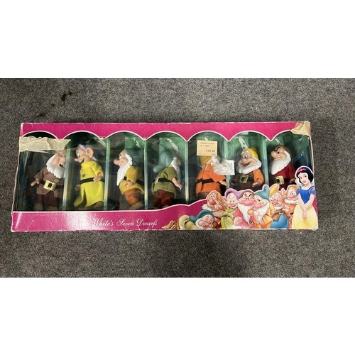 22 - DISNEY SEVEN DWARFS BOXED