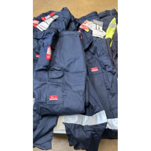 458 - QTY USED AND UNUSED SAFTY WORK CLOTHES