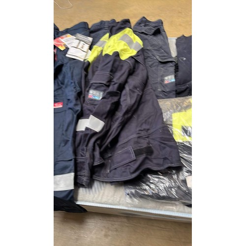 458 - QTY USED AND UNUSED SAFTY WORK CLOTHES