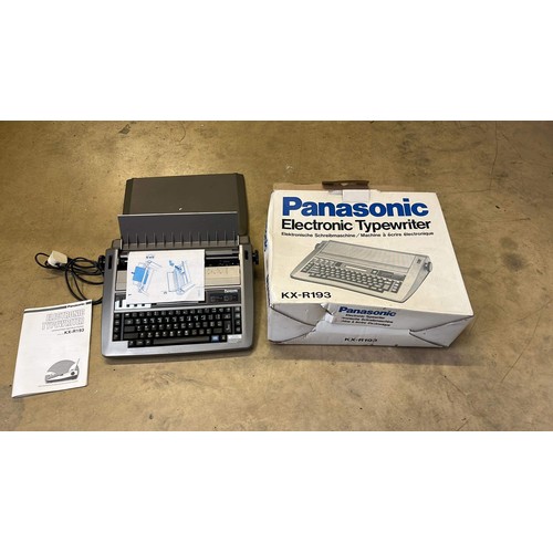 453 - PORABLE ELECTRIC TYPEWRITER BY PANASONIC