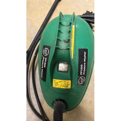 422 - GREEN POWER WASHER UNCHECKED