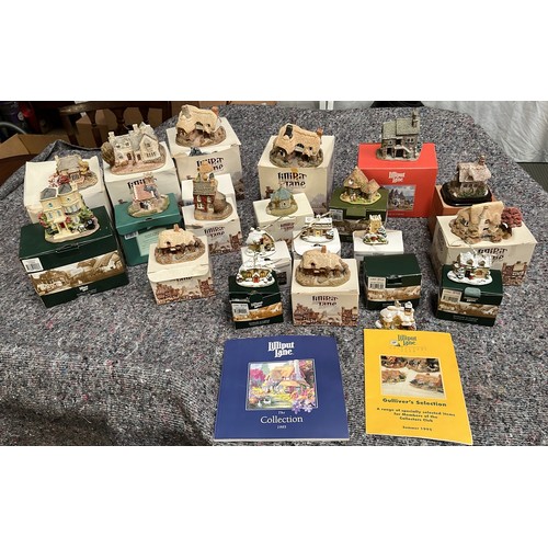 597 - COLLECTION OF LILLIPUT LANE HOUSES