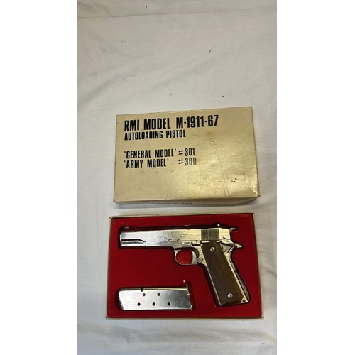 561 - REPLICA BOXED ARMY HAND GUN