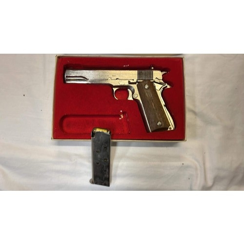 561 - REPLICA BOXED ARMY HAND GUN