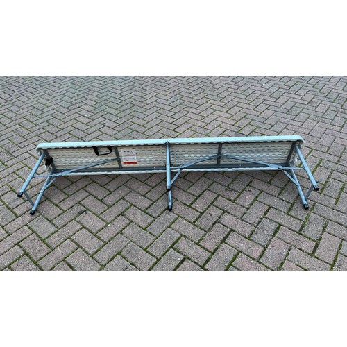 630 - UNSUED FOLDING PICNIC BENCH