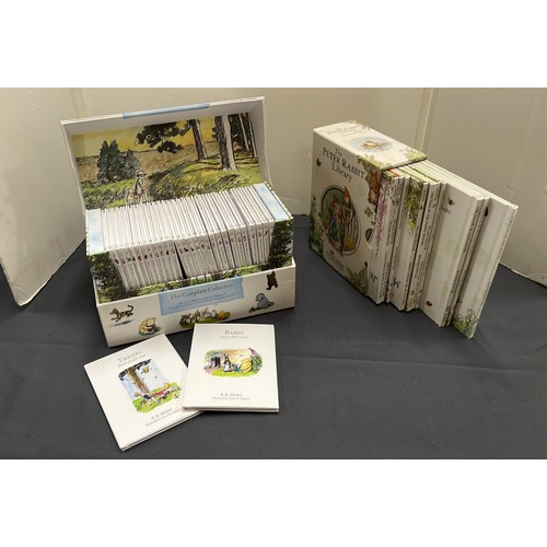 10 - WINNIE THE POOH AND THE PETER RABBIT BOOK BOX SETS