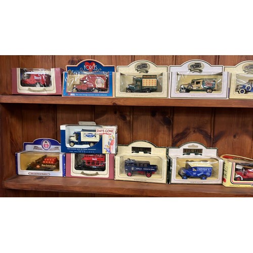 55 - 19 X BOXED MODEL CARS OF YESTERDAY