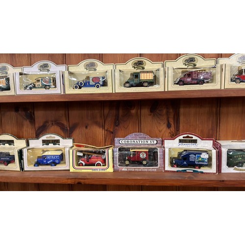 55 - 19 X BOXED MODEL CARS OF YESTERDAY