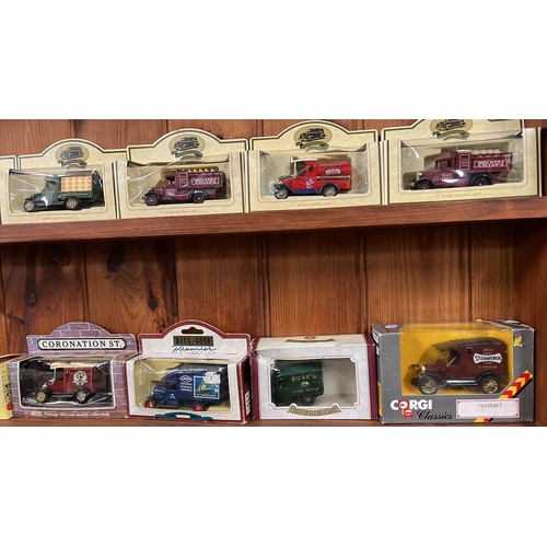 55 - 19 X BOXED MODEL CARS OF YESTERDAY