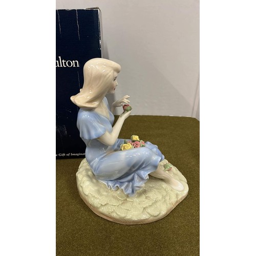 128 - ROYAL DOULTON 1986 FIGURE REFLECTIONS SUMMER ROSE HN3085