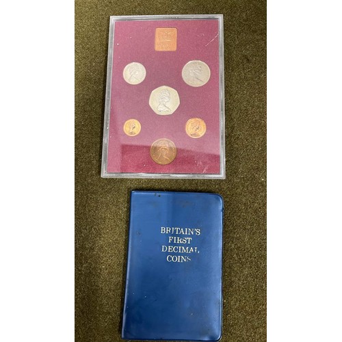 185 - TWO COIN SETS