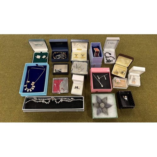 208 - BOXED COSTUME JEWELLERY