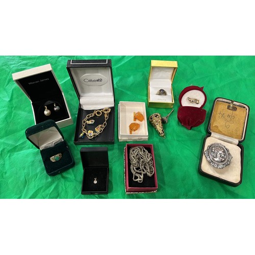 194 - BOXED COSTUME JEWELLERY