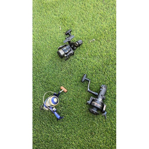 THREE FISHING REELS