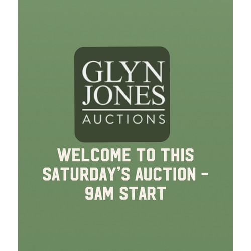 0 - WELCOME TO THIS WEEKS AUCTION - 9AM START