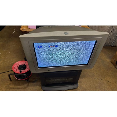 480 - Phillips TV and stand - working