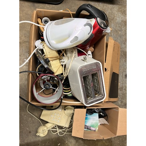 490 - Box of electrical spares and repair