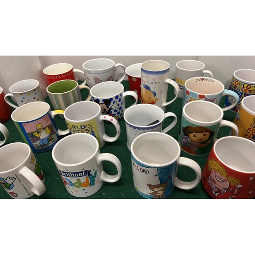 182 - Large quantity of decorative cups