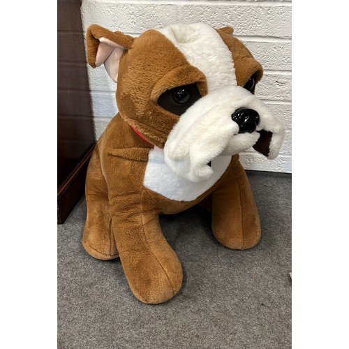 2 - Large cuddly dog - with tag