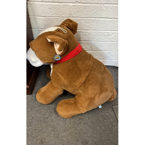 2 - Large cuddly dog - with tag