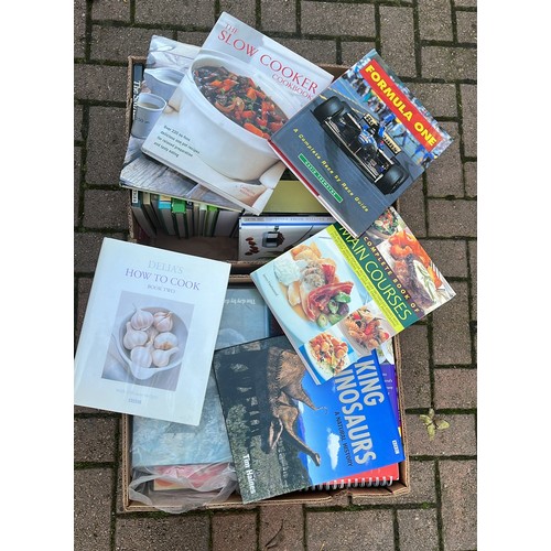 300 - QTY OF BOOKS COOKING ETC