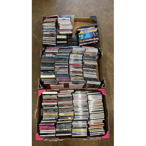 234 - Three boxes of CDs