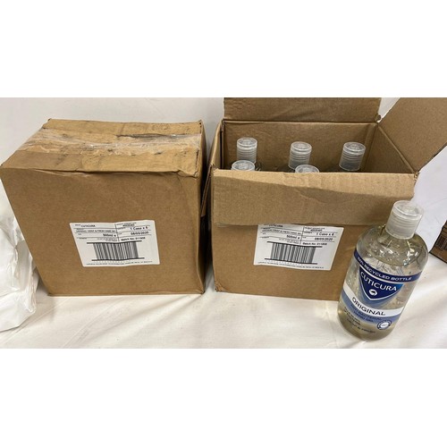 434 - 2 boxes of 12 cuticura hand gel