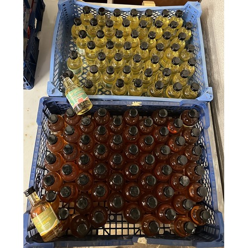 417 - two trays of cocktail syrup