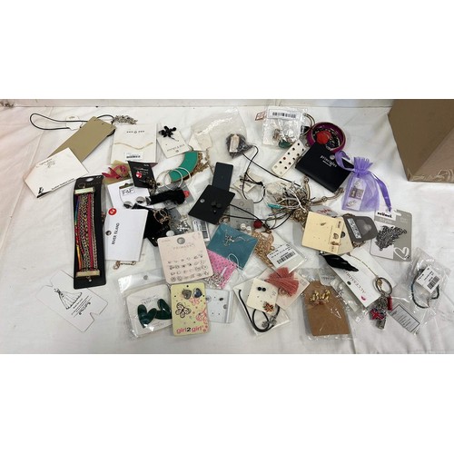 96 - Packaged costume jewellery