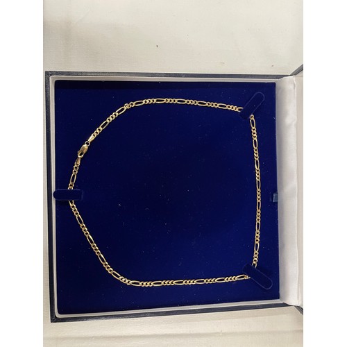 199A - 9ct gold necklace - weight 9.73g