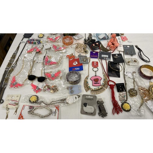 349 - COSTUME JEWELLERY WITH TAGS