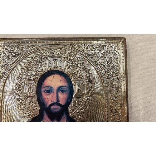 9 - 925 SILVER RELIGIOUS ICON PLAQUE