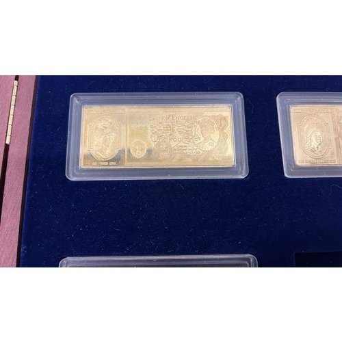 111 - THREE BRITISH POUND NOTE PROOF INGOTS