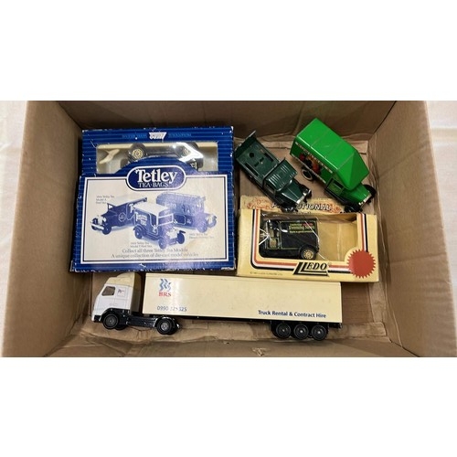 115 - BOXED AND OTHER MODEL VEHICLE