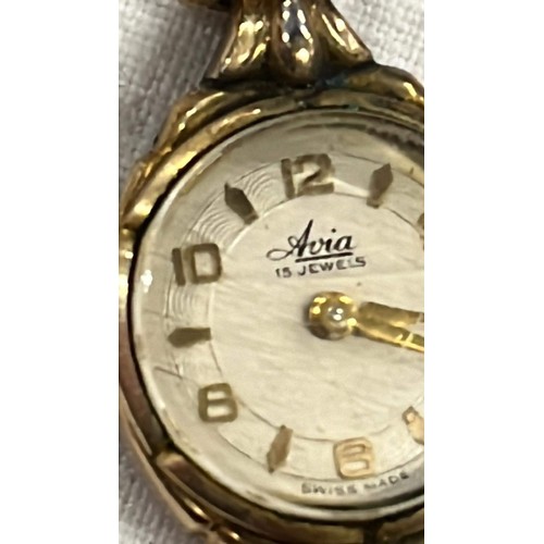 50 - ROLD GOLD SWISS LADIES WATCH BY AVIA 15 JEWELS