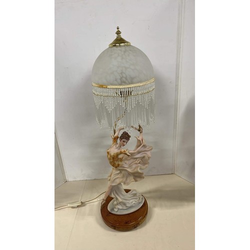 55 - DANCING FIGURE BASE SIDE LAMP