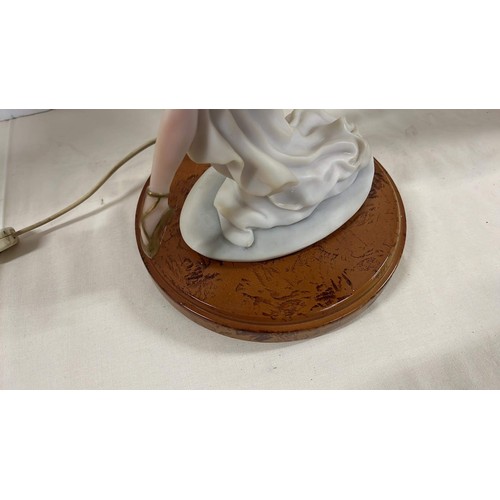 55 - DANCING FIGURE BASE SIDE LAMP