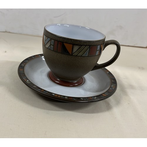 63 - DENBY CUP AND SAUCER