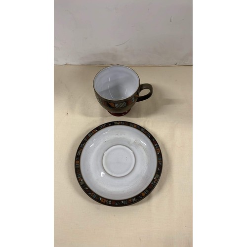 63 - DENBY CUP AND SAUCER