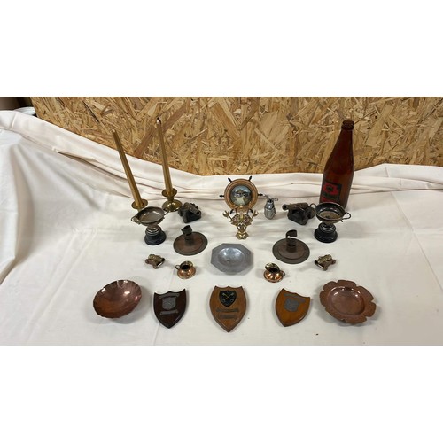 47 - MIXED METAL WARE ITEMS