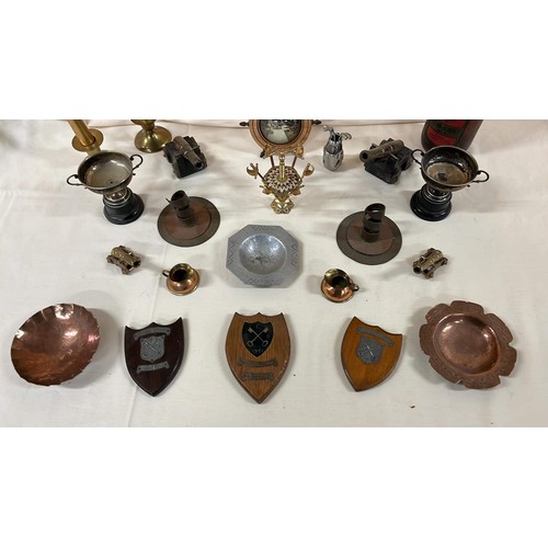 47 - MIXED METAL WARE ITEMS