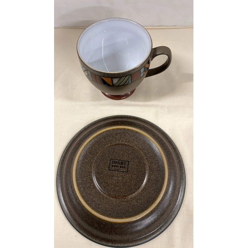 63 - DENBY CUP AND SAUCER