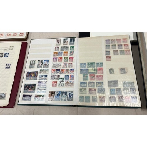 40 - STAMP COLLECTION IN STOCK BOOKS SEE ALL PICTURES