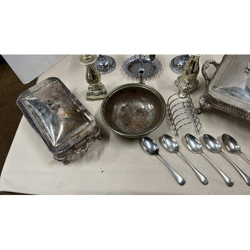 37 - PLATED TABLE WARES