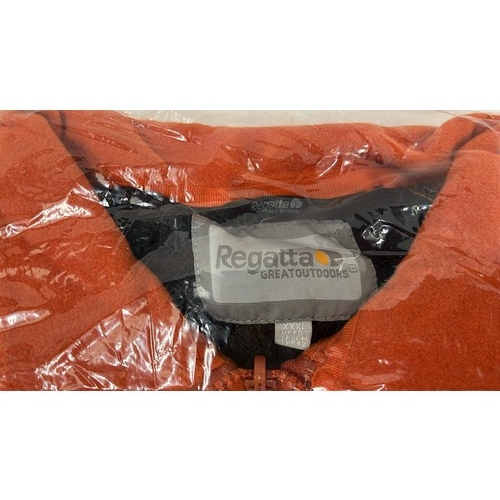 310 - 1 new regatta orange xxxl fleece