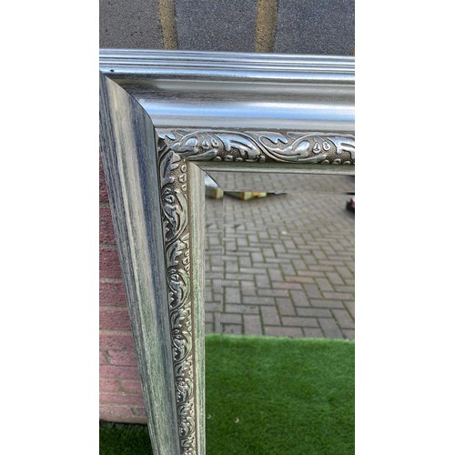 998 - large silver coloured mirror