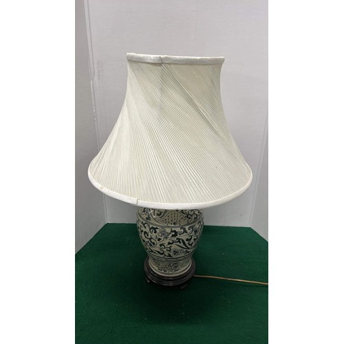 50 - LARGE TALL ORIENTAL SIDE LAMP