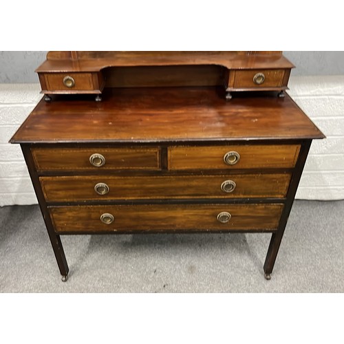 43 - EDWARDIAN DRESSING CHEST